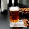 GET Enterprises GET 00084-1-SAN-CL 12 Oz. Customizable SAN Plastic Beer Mug 2 GET Enterprises GET 00084-1-SAN-CL 12 Oz. Customizable SAN Plastic Beer Mug -Acopa Shop 1005779