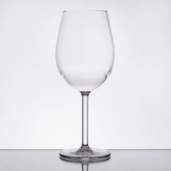GET Enterprises GET SW-1446-1-TRITAN-CL 15 Oz. Customizable Tritan Plastic Tall Wine Glass 4 GET Enterprises GET SW-1446-1-TRITAN-CL 15 Oz. Customizable Tritan Plastic Tall Wine Glass - Image 2