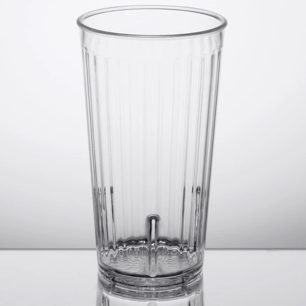 GET Enterprises GET 8822-1-CL Spektrum 22 Oz. Clear Customizable SAN Plastic Tumbler - 72/Case 4 GET Enterprises GET 8822-1-CL Spektrum 22 Oz. Clear Customizable SAN Plastic Tumbler - 72/Case - Image 2