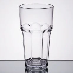 Carlisle 582207 Louis 22 Oz. Clear SAN Plastic Tumbler - 24/Case 5 Carlisle 582207 Louis 22 Oz. Clear SAN Plastic Tumbler - 24/Case -Acopa Shop 1032458