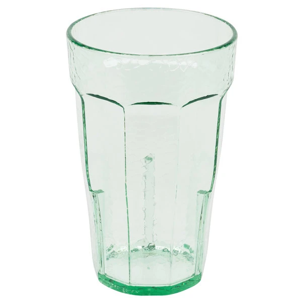 Cambro LT14427 Laguna 14 Oz. Spanish Green Customizable SAN Plastic Tumbler - 36/Case 4 Cambro LT14427 Laguna 14 Oz. Spanish Green Customizable SAN Plastic Tumbler - 36/Case - Image 2