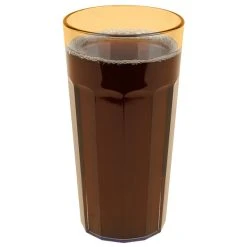 Cambro NT20153 Newport 22 Oz. Amber Customizable SAN Plastic Tumbler - 36/Case -Acopa Shop 1045024