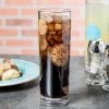 GET Enterprises GET H-14-1-SAN-ST Cheers 14 Oz. Sunset SAN Plastic Tom Collins Glass - 24/Case 2 GET Enterprises GET H-14-1-SAN-ST Cheers 14 Oz. Sunset SAN Plastic Tom Collins Glass - 24/Case -Acopa Shop 1121376