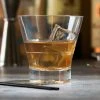 Thunder Group PLTHRG208C 8 Oz. Plastic Starburst Rocks / Old Fashioned Glass 1 Thunder Group PLTHRG208C 8 Oz. Plastic Starburst Rocks / Old Fashioned Glass -Acopa Shop 1123724