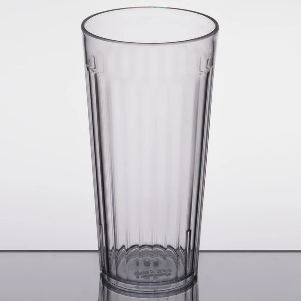 Carlisle 012007 Bistro 20 Oz. Clear SAN Plastic Tumbler - 72/Case 4 Carlisle 012007 Bistro 20 Oz. Clear SAN Plastic Tumbler - 72/Case - Image 2