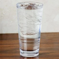 GET Enterprises GET S-18-CL Revo 20 Oz. Customizable SAN Plastic Stackable Mixing Glass - 24/Case