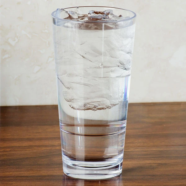 GET Enterprises GET S-18-CL Revo 20 Oz. Customizable SAN Plastic Stackable Mixing Glass - 24/Case 3 GET Enterprises GET S-18-CL Revo 20 Oz. Customizable SAN Plastic Stackable Mixing Glass - 24/Case