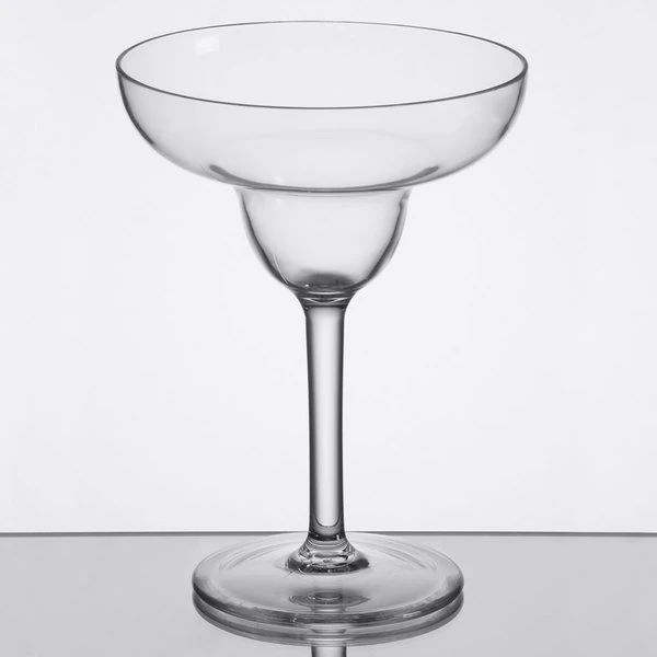 Thunder Group PLTHMR009C 9 Oz. Plastic Margarita Glass 5 Thunder Group PLTHMR009C 9 Oz. Plastic Margarita Glass - Image 3