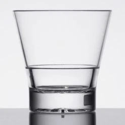 Alternative view of Thunder Group PLTHRG212C 12 Oz. Plastic Starburst Rocks / Old Fashioned Glass