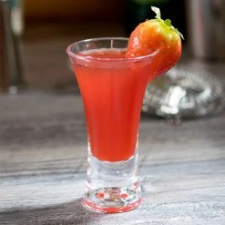 Thunder Group PLTHSG002AC 2 Oz. Plastic Flaired Shooter / Dessert Shot Glass
