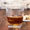 GET Enterprises GET SW-1470-CL Cubed 9 Oz. SAN Plastic Rocks / Old Fashioned Glass - 24/Case 2 GET Enterprises GET SW-1470-CL Cubed 9 Oz. SAN Plastic Rocks / Old Fashioned Glass - 24/Case -Acopa Shop 1196161