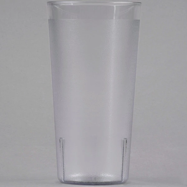 Cambro 2000P152 Colorware 22 Oz. Clear Customizable SAN Plastic Tumbler - 6/Pack 4 Cambro 2000P152 Colorware 22 Oz. Clear Customizable SAN Plastic Tumbler - 6/Pack - Image 2