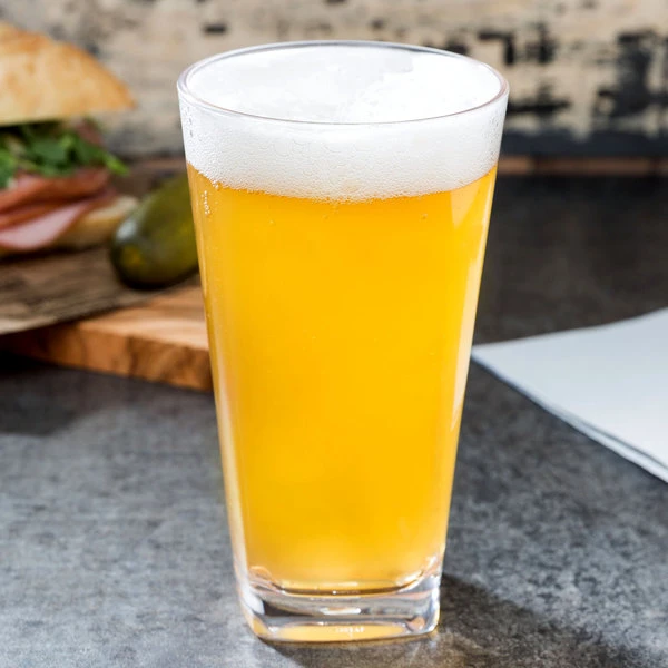 GET Enterprises GET SW-1472-CL Cubed 16 Oz. SAN Plastic Beverage Glass - 24/Case 3 GET Enterprises GET SW-1472-CL Cubed 16 Oz. SAN Plastic Beverage Glass - 24/Case