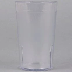 Alternative view of Cambro 950P152 Colorware 9.8 Oz. Clear Customizable SAN Plastic Tumbler - 72/Case