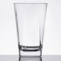 Alternative view of GET Enterprises GET SW-1471-CL Cubed 12 Oz. SAN Plastic Highball Glass - 24/Case