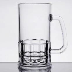 Alternative view of GET Enterprises GET 00085-PC-CL 20 Oz. Customizable Plastic Beer Mug - 12/Pack