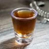 GET Enterprises GET SW-1433-1-CL .875 Oz. Customizable SAN Plastic Shot Glass - 24/Case -Acopa Shop 1199833