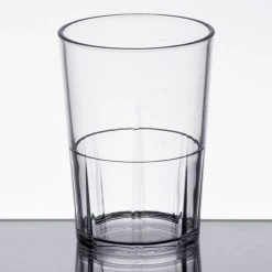 Alternative view of Cambro LDT6152 Lido 6 Oz. Clear SAN Plastic Tumbler - 36/Case