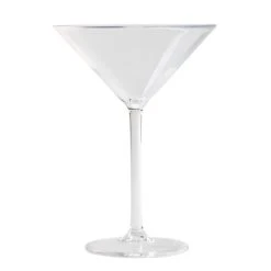 Alternative view of Thunder Group PLTHMT008C 8 Oz. Plastic Martini Glass