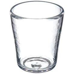 Carlisle MIN544007 Mingle 12 Oz. Clear Tritan Plastic Double Rocks / Old Fashioned Glass - 12/Case -Acopa Shop 1260541