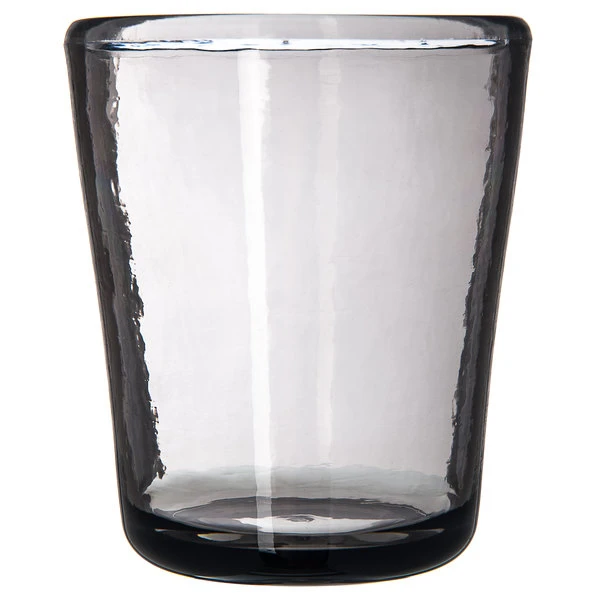 Carlisle MIN544018 Mingle 12 Oz. Smoke Tritan Plastic Double Rocks / Old Fashioned Glass - 12/Case 4 Carlisle MIN544018 Mingle 12 Oz. Smoke Tritan Plastic Double Rocks / Old Fashioned Glass - 12/Case - Image 2