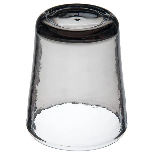 Carlisle MIN544018 Mingle 12 Oz. Smoke Tritan Plastic Double Rocks / Old Fashioned Glass - 12/Case 6 Carlisle MIN544018 Mingle 12 Oz. Smoke Tritan Plastic Double Rocks / Old Fashioned Glass - 12/Case - Image 4