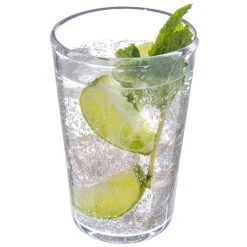 Carlisle MIN544207 Mingle 16 Oz. Clear Tritan Plastic Beverage Glass - 12/Case -Acopa Shop 1260581