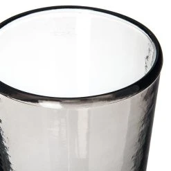 Carlisle MIN544218 Mingle 16 Oz. Smoke Tritan Plastic Beverage Glass - 12/Case -Acopa Shop 1260589