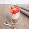 GET Enterprises GET S-5-CL Revo 5 Oz. Customizable SAN Plastic Stackable Tasting / Dessert Glass - 24/Case 2 GET Enterprises GET S-5-CL Revo 5 Oz. Customizable SAN Plastic Stackable Tasting / Dessert Glass - 24/Case -Acopa Shop 1348834