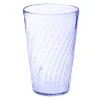 GET Enterprises GET 2212-1-BL Tahiti 12 Oz. Blue Customizable SAN Plastic Tumbler - 72/Case -Acopa Shop 142214