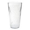 GET Enterprises GET 2232-1-CL Tahiti 32 Oz. Clear Customizable SAN Plastic Tumbler - 72/Case -Acopa Shop 142274