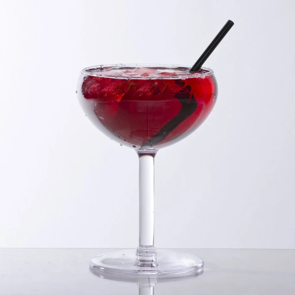 GET Enterprises GET SW-1403-1-SAN-CL 12 Oz. Customizable SAN Plastic Coupe Glass 3 GET Enterprises GET SW-1403-1-SAN-CL 12 Oz. Customizable SAN Plastic Coupe Glass