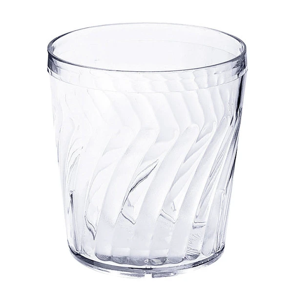 GET Enterprises GET 2209-1-CL Tahiti 9 Oz. Clear Customizable SAN Plastic Tumbler - 72/Case 3 GET Enterprises GET 2209-1-CL Tahiti 9 Oz. Clear Customizable SAN Plastic Tumbler - 72/Case