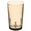 Cambro D12609 Del Mar 12 Oz. Light Amber Customizable SAN Plastic Tumbler - 36/Case 1 Cambro D12609 Del Mar 12 Oz. Light Amber Customizable SAN Plastic Tumbler - 36/Case -Acopa Shop 1663404