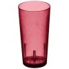 Cambro D16156 Del Mar 16 Oz. Ruby Red Customizable SAN Plastic Tumbler - 36/Case 1 Cambro D16156 Del Mar 16 Oz. Ruby Red Customizable SAN Plastic Tumbler - 36/Case -Acopa Shop 1663513
