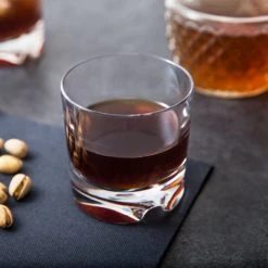 GET Enterprises GET SW-1429-1-SAN-CL Roc N' Roll 10 Oz. Customizable SAN Plastic Rocks / Old Fashioned Glass - 24/Case 7 GET Enterprises GET SW-1429-1-SAN-CL Roc N' Roll 10 Oz. Customizable SAN Plastic Rocks / Old Fashioned Glass - 24/Case -Acopa Shop 1683854