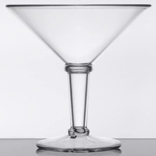 GET Enterprises GET SW-1419-1-SAN-CL 48 Oz. SAN Plastic Super Martini Glass 4 GET Enterprises GET SW-1419-1-SAN-CL 48 Oz. SAN Plastic Super Martini Glass - Image 2