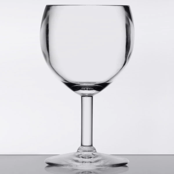 GET Enterprises GET SW-1406-1-SAN-CL 6 Oz. Customizable SAN Plastic Wine Glass 4 GET Enterprises GET SW-1406-1-SAN-CL 6 Oz. Customizable SAN Plastic Wine Glass - Image 2