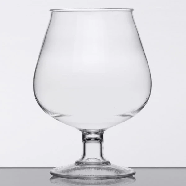 GET Enterprises GET BRA-2-PC-CL 16 Oz. Customizable Plastic Brandy Snifter 4 GET Enterprises GET BRA-2-PC-CL 16 Oz. Customizable Plastic Brandy Snifter - Image 2