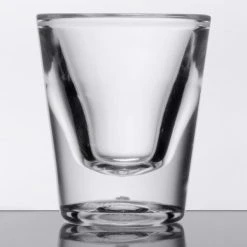 Alternative view of GET Enterprises GET SW-1427-1-CL 1 Oz. Customizable SAN Plastic Shot Glass - 24/Case