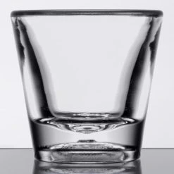 Alternative view of GET Enterprises GET SW-1425-1-CL 1 Oz. Customizable SAN Plastic Shot Glass - 24/Case