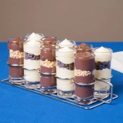 GET Enterprises GET SW-1408-1-CL 3 Oz. Customizable SAN Plastic Shooter / Dessert Shot Glass - 24/Case 7 GET Enterprises GET SW-1408-1-CL 3 Oz. Customizable SAN Plastic Shooter / Dessert Shot Glass - 24/Case -Acopa Shop 1728564