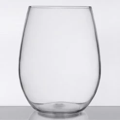 Alternative view of Libbey 92426 Infinium 15 Oz. Tritan Plastic Stemless Wine Glass - 12/Case