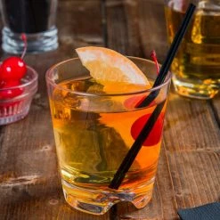 Libbey 92402 Infinium 8 Oz. Tritan Plastic Stackable Rocks / Old Fashioned Glass - 12/Case