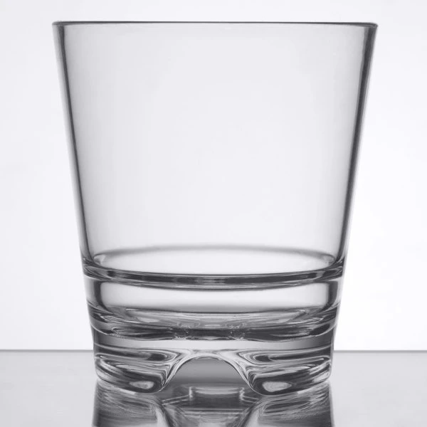 Libbey 92403 Infinium 10 Oz. Tritan Plastic Stackable Rocks / Old Fashioned Glass - 12/Case 4 Libbey 92403 Infinium 10 Oz. Tritan Plastic Stackable Rocks / Old Fashioned Glass - 12/Case - Image 2