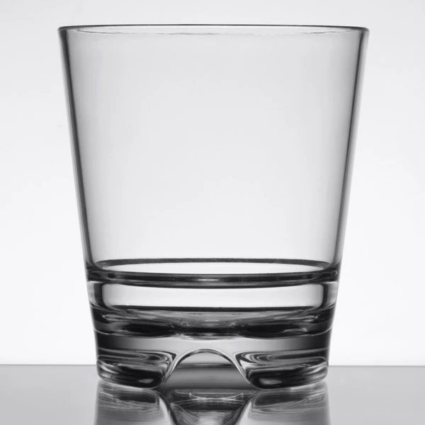 Libbey 92404 Infinium 12 Oz. Tritan Plastic Stackable Double Rocks / Old Fashioned Glass - 12/Case 4 Libbey 92404 Infinium 12 Oz. Tritan Plastic Stackable Double Rocks / Old Fashioned Glass - 12/Case - Image 2