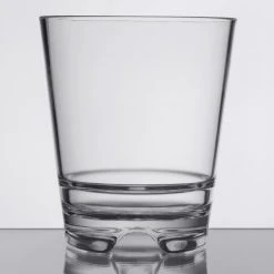 Alternative view of Libbey 92409 Infinium 14 Oz. Tritan Plastic Stackable Double Rocks / Old Fashioned Glass - 12/Case