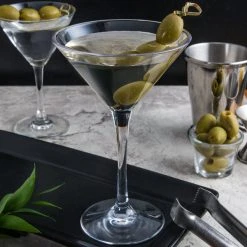 Libbey 92412 Infinium 8 Oz. Tritan Plastic Martini Glass - 12/Case