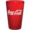 GET Enterprises GET 2220-RC Tahiti 20 Oz. Red Coca-Cola® SAN Plastic Tumbler - 72/Case 1 GET Enterprises GET 2220-RC Tahiti 20 Oz. Red Coca-Cola® SAN Plastic Tumbler - 72/Case -Acopa Shop 1764280