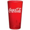 GET Enterprises GET 6616-RC 16 Oz. Red Coca-Cola® SAN Plastic Pebbled Tumbler - 72/Case 2 GET Enterprises GET 6616-RC 16 Oz. Red Coca-Cola® SAN Plastic Pebbled Tumbler - 72/Case -Acopa Shop 1764583